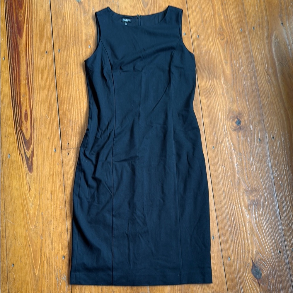 Talbots black dress size 10